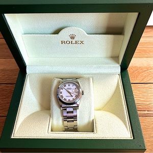 Rolex Lady Date Just Oyster 28mm Oyster Steel Roman Dial Bracelet Watch